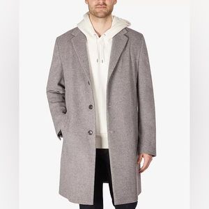 Men’s Express Wool-Blend Topcoat